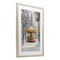 Stupell Industries Winter Wonderland Carousel Framed Print Under Glass, design by Petal Prints Design